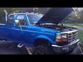 Ford 7.3L diesel glow plug troubleshooting F250 F350