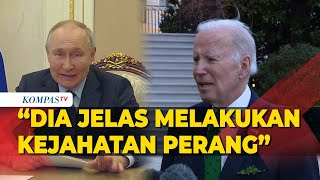 Respons Joe Biden Soal Surat Perintah Penangkapan Vladimir Putin: Dia Jelas Lakukan Kejahatan Perang