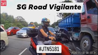 18nov2020 hit and run by malaysian registered biker #jtn5181 on camcar