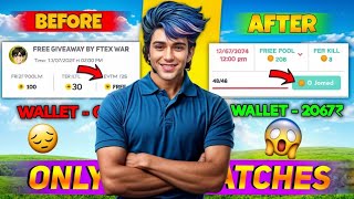 Free Tournament 🏴‍☠️ Playing For 24 Hour🕑 My earning After 24 Hour 🤑|Best Tournament APPS 💣🔥