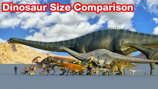 It's amazing 3D Dinosaur Size Comparison 2024