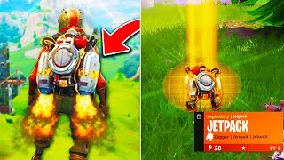 new jetpack fortnite gameplay new legendary - jetpack update fortnite