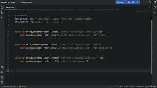 021. Create a Telegram Bot | Using Python