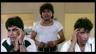 Johnny Lever comes to the Police Station to Meet Shakti Kapoor (Khiladi)
