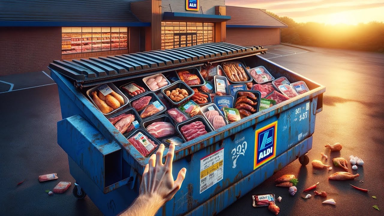 Dumpster Diving Aldi 489 Youtube