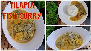 #Creamy Tilapia fish Curry || #Tilapia fish Curry with Coconut Milk || #Creamy Coconut Milk 🐟🥥