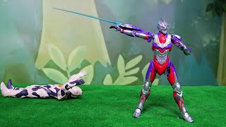 迪迦奧特曼大戰怪獸！機動奧特曼：迪迦怎麽變得不一樣了？Ultraman toy story丨阿哦玩具 ao toys