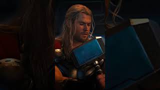 Vision Picks Up Thor S Hammer