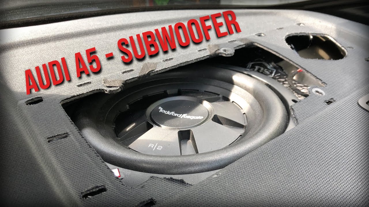 Audi A5 B8 Subwoofer Upgrade | (Bang & Olufsen) - YouTube