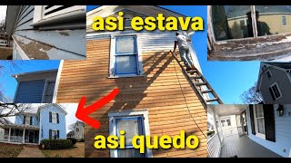 como pintar una casa vieja por fuera