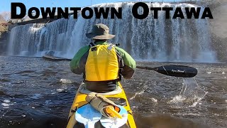 Paddling to Downtown Ottawa