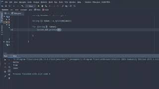 09 Java String Tokens