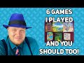 6 Games I Played, and You Should Too! - with Tom Vasel