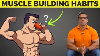 6 Muscle Building Morning Habits | Build Muscle Faster | Yatinder Singh