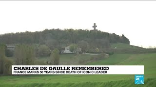 France remembers President de Gaulle, 50 years on