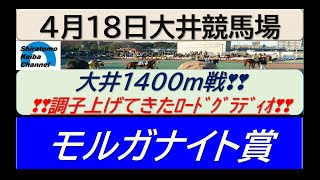 【競馬予想】モルガナイト賞　巻き返すマックス！～２０２３年４月１８日 大井競馬場 ：４－２７