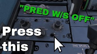 Fenix A320 PRED W/S OFF message | MSFS2020
