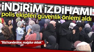 İstanbul’da İndirim İzdihamı Mağazanın Kepenkleri Kapatıldı