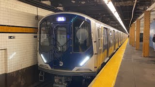 [EXCLUSIVE] MTA NYCT: Not In Service R211A Test Train via Concourse at 145th Street