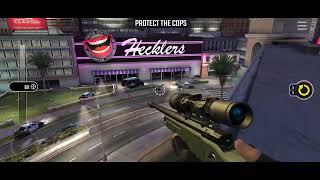 Pure Sniper Z22 Mission 29 Uninvited Guests Protect The Cops