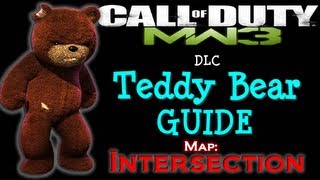 DLC New Map: Intersection Teddy Bear | MW3 Easter Egg Teddy Bear | MW3 Teddy Bear Guide