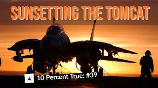 F-14 Tomcat Sunset - 