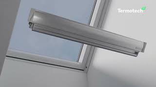 Termotech - Roof Window blackout bllind installation for VELUX, FAKRO,  DAKEA  Roof Windows