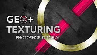 Photoshop Tutorial: Simple Geometric Texture Effect (Masking Techniques and Layer Blending)