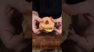 Have you ever tried a Donut Burger?! #shorts