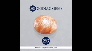 Zodiac Gems - Semi Precious Gemstone - Sun Stone (4.92ct.)