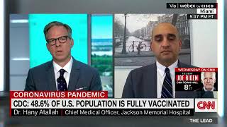Dr. Hany Atallah Speaks to Jake Tapper on CNN