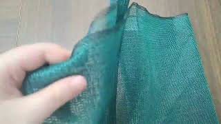 green hdpe scaffolding debris net