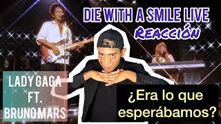 LADY GAGA & BRUNO MARS-DIE WITH A SMILE LIVE LAS VEGAS-REACCIÓN