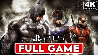 BATMAN ARKHAM KNIGHT PS5 Gameplay Walkthrough Part 1 FULL GAME [4K ULTRA HD] - No Commentary