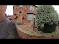 christmas in bishop monkton village walk around this beautiful yorkshire village 4k