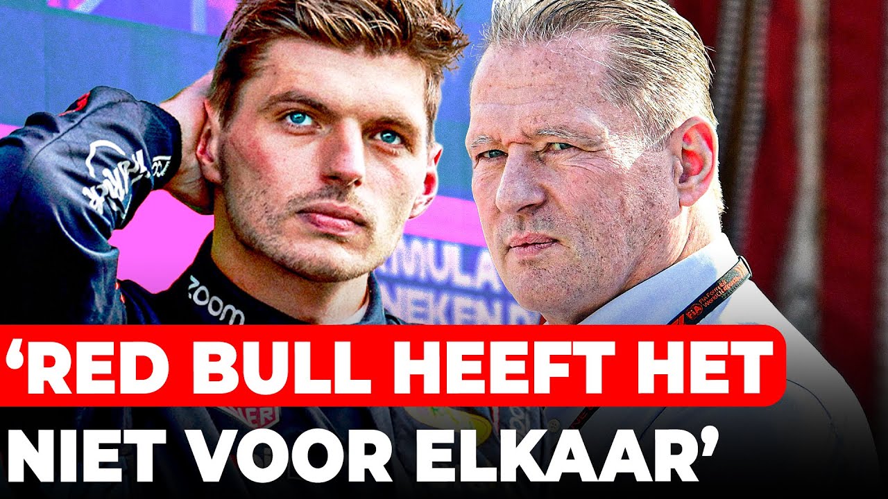 Jos Verstappen: 'Max Wist Dat Dit Eraan Zat Te Komen' - Red Bull In De ...