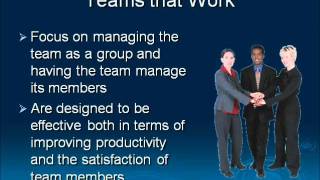 Managing Work Groups