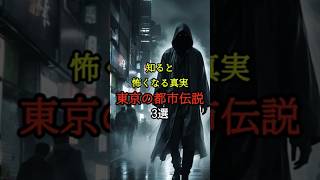 東京の都市伝説3選　知ると怖くなる真実#shorts　 #都市伝説　 #ホラー　 #東京