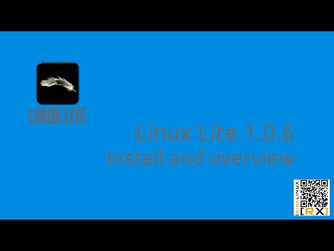 Linux Lite 1.0.6 Install and overview | Simple, fast, free