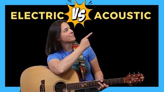 Acoustic VS Electric Guitar For Beginners