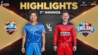 India vs England | 1st Innings Highlights |  International Masters League | Colors Cineplex