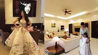 Aishwarya Rai Bachchan House Inside Room & Outside View with Family Members