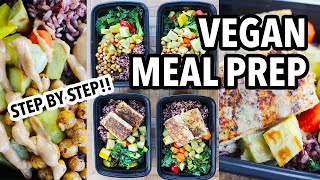 EASY CHEAP VEGAN MEAL PREP (Whole Foods Plant Based & Gluten Free) // The Game Changers Recipes