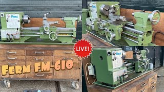 Ferm FM-610 Power Cross Feed Lathe Drehmaschine