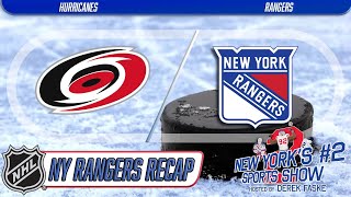 Rangers can’t gain traction in loss to Hurricanes; Matt Rempe suspended 8 games