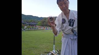 세계시장에 내 놓을만한  한국도검 k-9  sword  Test 다중접합구조방식 강태공