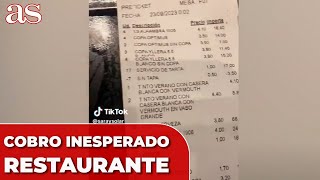 INESPERADO y VIRAL cobro a UNA CLIENTA en un RESTAURANTE