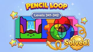 ✏️ Pencil Loop! Walkthrough | Levels 341 & 342 Solution | Brain Teaser Puzzle Game 🧠