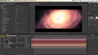 After Effects: Galaxy Nebulas with Trapcode Particular