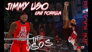 WWE 2K17 - JIMMY USO CAW FORMULA - PS3/XBOX360